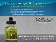 Ripe Vape-Honeysuckle Apple Crisp