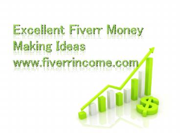 Excellent Fiverr Money Making Ideas!