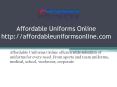 Affordable Uniforms (1) PowerPoint PPT Presentation