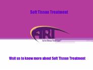 Soft Tissue Treatment
