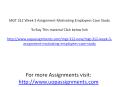 MGT 312 Week 3 Assignment Motivating Employees Case Study PowerPoint PPT Presentation