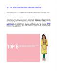 Top 5 Ways To Wear Women Ethnic Kurtis With Different Bottom Wears PowerPoint PPT Presentation
