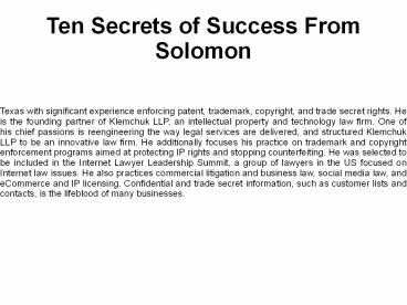 The Secret of Debt Repayment