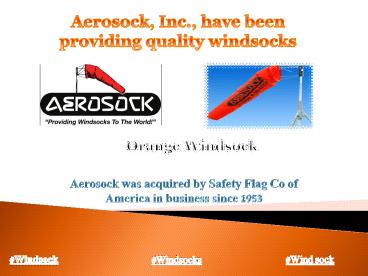 #Windsock