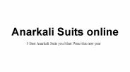 best Anarkali Salwar kameez