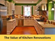 The Value of Kitchen Renovations