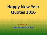 Happy new year quotes