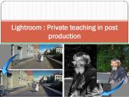 Lightroom  Private teaching in post production (2)