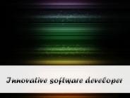 Innovative software developer
