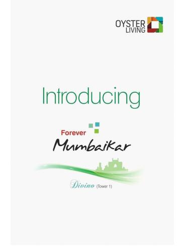 Oyster Living Presents Oyster Living Divino at Dahisar Mumbai