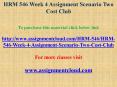 uop HRM 546 Week 4 Assignment Scenario Two Cost Club PowerPoint PPT Presentation
