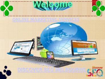Online marketing Services Discover SEO Melbourne
