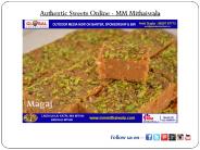Authentic Sweets Online - MM Mithaiwala
