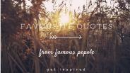 Favourite Quotes