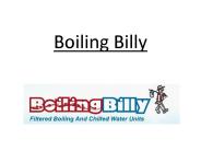 Instant Chilled Water - www.boiling-billy.com