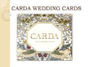 Carda Wedding Cards
