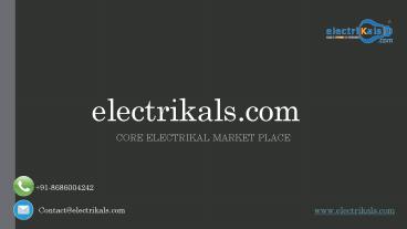 GLOSTER Cables&Wires | electrikals.com