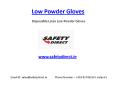 Safety Low Powder Gloves in Ireland at SafetyDirect.ie PowerPoint PPT Presentation