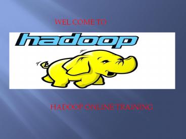 The Best Hadoop online training || Hadoop Classes