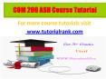 COM 200 learning consultant / tutorialrank.com PowerPoint PPT Presentation
