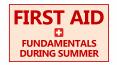 First aid fundamentals during summer PowerPoint PPT Presentation