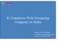 E-Commerce Web Designing Company In Delhi NCR PowerPoint PPT Presentation