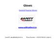 Industrial General Purpose Gloves in Ireland are at SafetyDirect.ie PowerPoint PPT Presentation