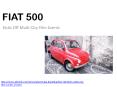 Fiat 500 Kicks Off Multi-City Film Events PowerPoint PPT Presentation