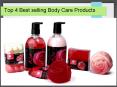 Top 4 Best selling Body Care Products PowerPoint PPT Presentation