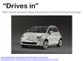 FIAT“Drives in” New Marketing and Advertising Campaign PowerPoint PPT Presentation