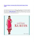 Women Fashion: Checkmate Him With Stylish Designer Ethnic Kurti! PowerPoint PPT Presentation