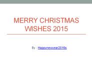 Best Merry Christmas Wishes