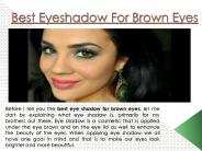 eye makeup for hazel eyes