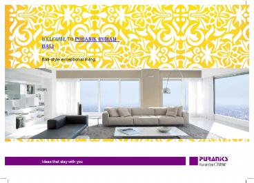 Puranik Rumah Bali Project Launched at Thane.