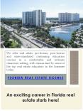 Florida Real Estate Sales Associate License PowerPoint PPT Presentation