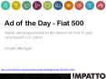 Ad of the Day - Fiat 500 by Impatto Michigan PowerPoint PPT Presentation