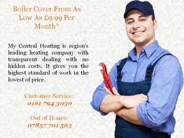 Central Heating & Boiler Repairs
