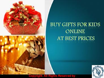 Buy Gifts for Kids Online at Best Prices