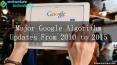 Major Google Algorithm Updates From 2010 to 2015 PowerPoint PPT Presentation