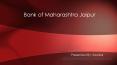 MICR code for Bank of maharashtra jaipur PowerPoint PPT Presentation