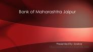 MICR code for Bank of maharashtra jaipur