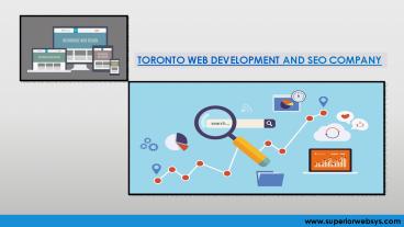 Toronto Web Development and SEO Company