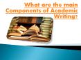 Professional Academic Writing PowerPoint PPT Presentation
