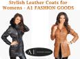 Stylish Leather Coats for Womens - A1 FASHION GOODS PowerPoint PPT Presentation