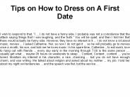 How To Plan A Perfect Blind Date