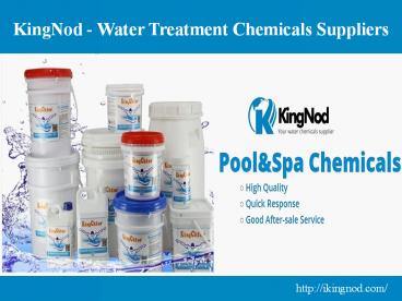 KingNod - Water Treatment Chemicals Suppliers