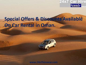 Hire a car muscat international airport