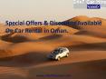 Hire a car muscat international airport