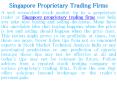 Proprietary Trader PowerPoint PPT Presentation