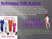 Bohemian Silk Kaftan
